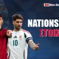 Nations League Στοίχημα: Ώρα για μεγάλες «μάχες» με διπλασιασμό!