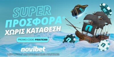 Novibet PIRATE300