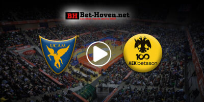 Μούρθια – ΑΕΚ Betsson BC κανάλι ▶️ Που μπορώ να το δω